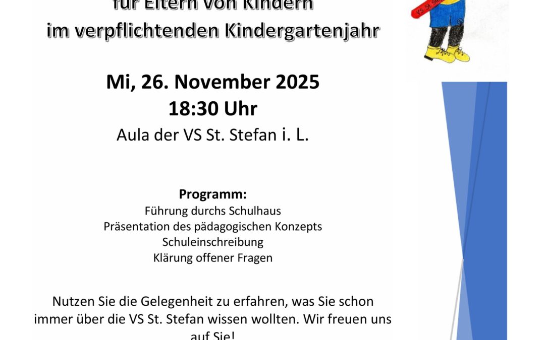 Infoabend – 26. Nov., 18:30 Uhr